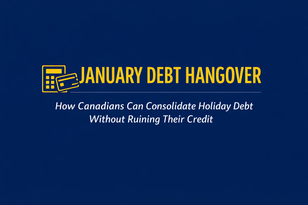 January Debt Hangover: How Canadians Can Consolidate Holiday Debt Without Ruining Their Credit